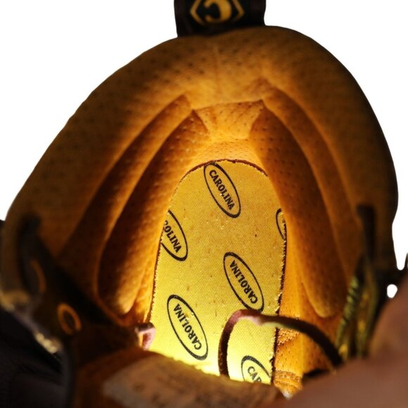 Carolina 6" Steel Toe Work Boot Men 7.5 Brown Leather Safety Oil Resistant CA508 - Picture 8 of 14